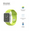 Ремінець ArmorStandart Sport Band (3 Straps) для Apple Watch 42/44/45/49mm Green (ARM48675) мал.3