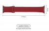 Armorstandart Leather Loop для Apple Watch All Series 38/40/41mm Red (ARM48656) мал.2
