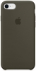 Чохол Original Silicone Case для Apple iPhone SE 2022/2020/8/7 Dark Olive (ARM49448) мал.1