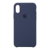 Чохол Original Silicone Case для Apple iPhone XS/X Midnight Blue (ARM49545) мал.1