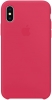 Чохол Original Solid Series для Apple iPhone X  Rose Red (ARM49561) мал.1
