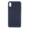Чохол Original Solid Series для Apple iPhone XS/X Midnight Blue (ARM49556) мал.1