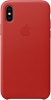 Leather Case Original for Apple iPhone XS/X (OEM) - Red мал.1