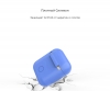 Airpods Silicon case+straps blue (in box) мал.3