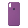 Чохол Original Silicone Case для Apple iPhone X/XS Purple (ARM50499) мал.1