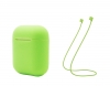 Airpods Silicon case+straps green (in box) мал.1