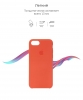 Чохол Original Solid Series для Apple iPhone SE 2022/2020/8/7 Spisy Orange (ARM51705) мал.3