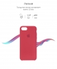 Чохол Original Solid Series для Apple iPhone SE 2022/2020/8/7 Red Raspberry (ARM51702) мал.3