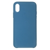 Leather Case Original for Apple iPhone XS/X (OEM) - Sea Blue мал.1