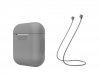 Airpods Silicon case+straps grey (in box) мал.1