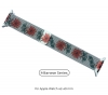 Armorstandart Milanese Loop для Apple Watch All Series 42-44mm Flower Fuchsia (ARM52960) мал.1
