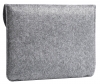 Чехол для ноутбука Gmakin для Macbook Air/Pro 13,3 светло-серый, на кнопке (GM07) мал.3