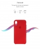 Silicone Case Original for Apple iPhone XR (OEM) - Red мал.3