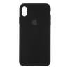 Silicone Case Original for Apple iPhone XS (OEM) - Black мал.1