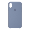 Чохол Original Silicone Case для Apple iPhone X/XS Lavender Gray (ARM53265) мал.1
