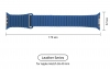 Ремінець ArmorStandart Leather Loop для Apple Watch All Series 38/40/41mm Cape Cod Blue (ARM53316) мал.2