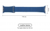 Armorstandart Leather Loop для Apple Watch All Series 42/44/45mm Cape Cod Blue (ARM53318) мал.2
