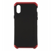 Чохол ArmorStandart Element Case Solid для iPhone XS Max Black/Red (ARM53410) мал.1