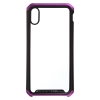 Чохол ArmorStandart Element Case для iPhone XS Max Transparent Black/Purple (ARM53421) мал.1