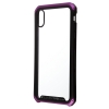 Element Case for iPhone XS Max Transparent clear Black/Purple мал.2