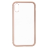 Чехол ArmorStandart Magnetic case 1 generation for iPhone XS clear/gold мал.1