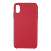 Leather Case Original for Apple iPhone XR (OEM) - Berry мал.1