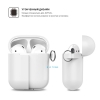 Airpods Silicon case mix color with one-more-top dark brown/sea blue/yellow (in box) мал.3