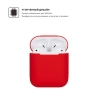 New Airpods Silicon case red (in box) мал.3