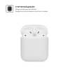 New Airpods Silicon case white (in box) мал.3