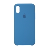 Чохол Original Silicone Case для Apple iPhone X/XS Denim Blue (ARM54244) мал.1