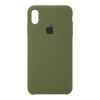 Чохол Original Silicone Case для Apple iPhone XS/X Virid Green (ARM54450) мал.1
