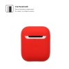 Чохол ArmorStandart Ultrathin Silicone Case для Apple AirPods 2 Red (ARM54741) мал.3