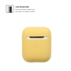 Чохол ArmorStandart Ultrathin Silicone Case для Apple AirPods 2 Yellow (ARM54748) мал.3