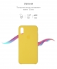 Панель Original Solid Series для Apple iPhone XS Max Canary Yellow (ARM54984) мал.3
