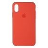Чохол Original Silicone Case для Apple iPhone XS/X Apricot (ARM55290) мал.1