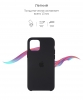 Silicone Case Original for Apple iPhone 11 (OEM) - Black мал.3