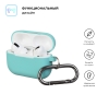 Airpods Pro Ultrathin Silicon case with hook Coastal Blue (in box) мал.2