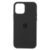 Silicone Case Original for Apple iPhone 12/12 Pro (OEM) - Black мал.1