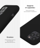 Silicone Case Original for Apple iPhone 12/12 Pro (OEM) - Black мал.5