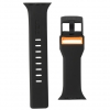Ремінець UAG Civilian Silicone Watch Strap для Apple Watch 42/44/45/49mm Black/Orange (ARM58396) мал.4