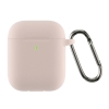 Чохол ArmorStandart Ultrathin Silicone Case With Hook для Apple AirPods 2 Pink Sand (ARM59689) мал.1