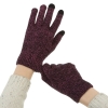 Перчатки Touch Gloves Melange purple/black размер L мал.7