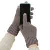 Перчатки с плетением Touch Gloves Rope grey мал.4