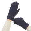 Перчатки с плетением Touch Gloves Rope dark blue мал.5