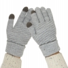 Перчатки с плетением Touch Gloves Braid grey мал.2