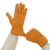 Перчатки с плетением Touch Gloves Braid camel мал.5