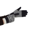 Рукавички ArmorStandart Touch Gloves Snowflake с орнаментом Black (ARM59993) мал.2