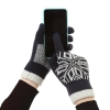 Рукавички ArmorStandart Touch Gloves Snowflake с орнаментом Black (ARM59993) мал.3