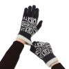 Рукавички ArmorStandart Touch Gloves Snowflake с орнаментом Black (ARM59993) мал.4