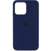 Чохол Original Silicone Case для Apple iPhone 13 Pro Max Deep Navy (ARM59978) мал.1